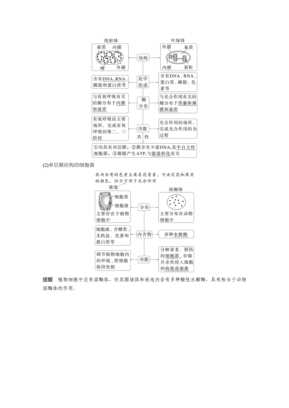 第二单元第5课时细胞器之间的分工.docx_第2页