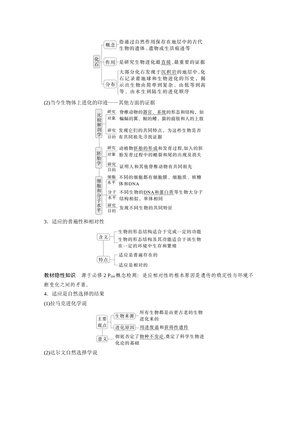 第七单元第31课时生物的进化.docx_第2页