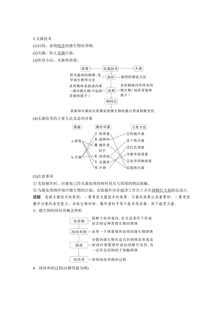 第十单元第50课时微生物的培养技术与应用.docx_第2页
