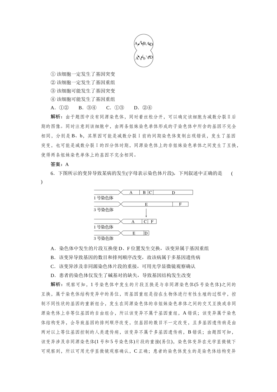 检测案22基因突变与基因重组.docx_第3页