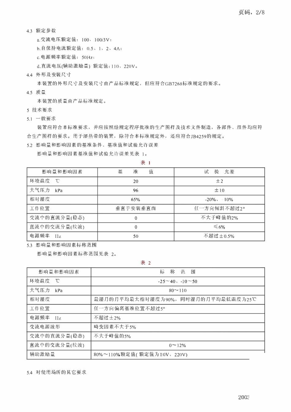 DL 483-1992静态重合闸装置技术条件.pdf_第2页