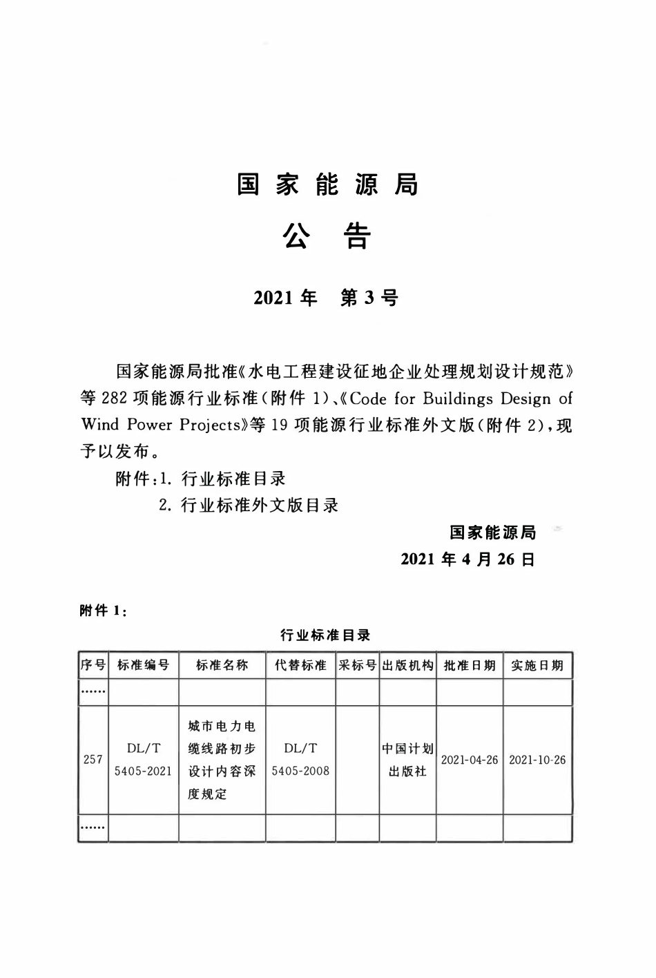 DLT 5405-2021 城市电力电缆线路初步设计内容深度规定.pdf_第3页