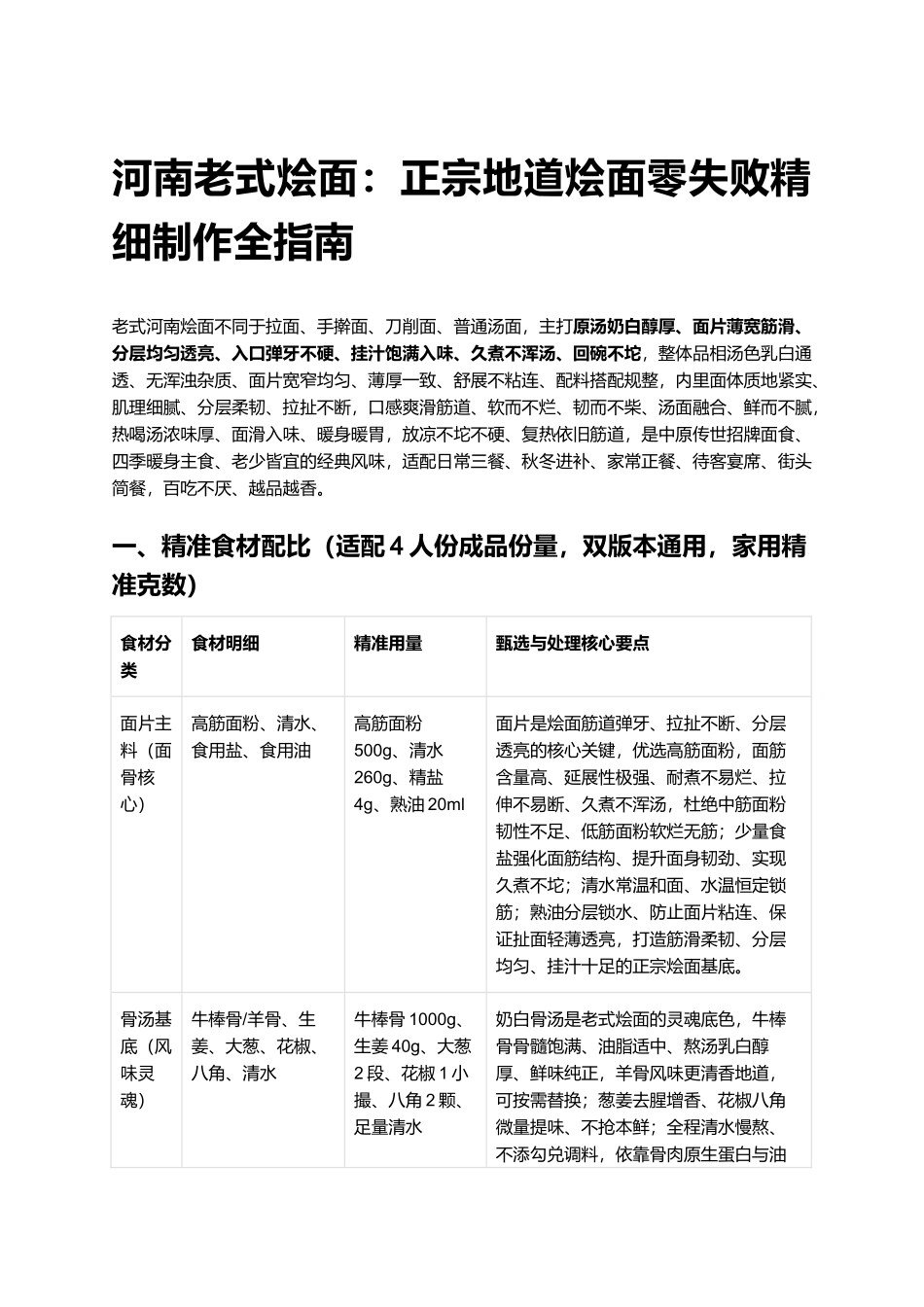 河南老式烩面:正宗地道烩面零失败精细制作全指南.docx_第1页