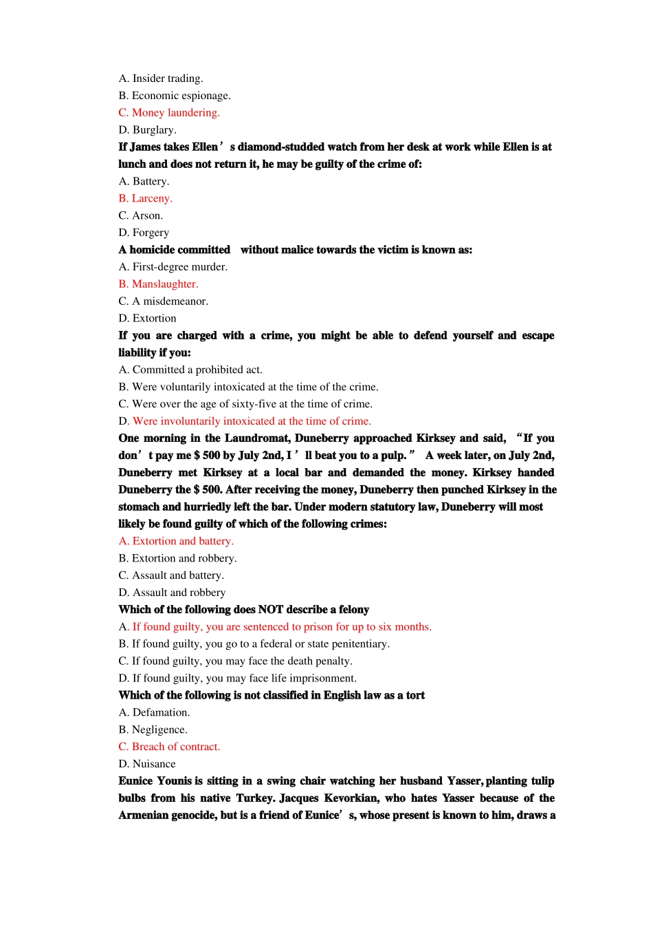 法律英语试题套(1).pdf_第2页