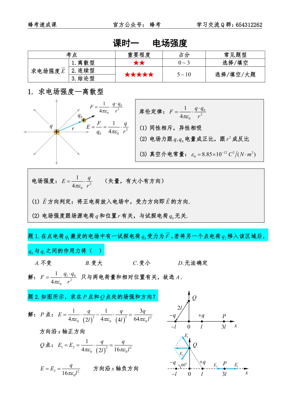5.2 电磁学【蜂考速成课】.pdf_第2页