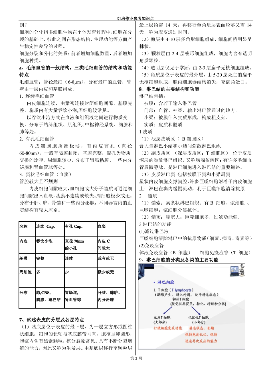 组织胚胎学 学习笔记+考试重点总结(1).pdf_第2页