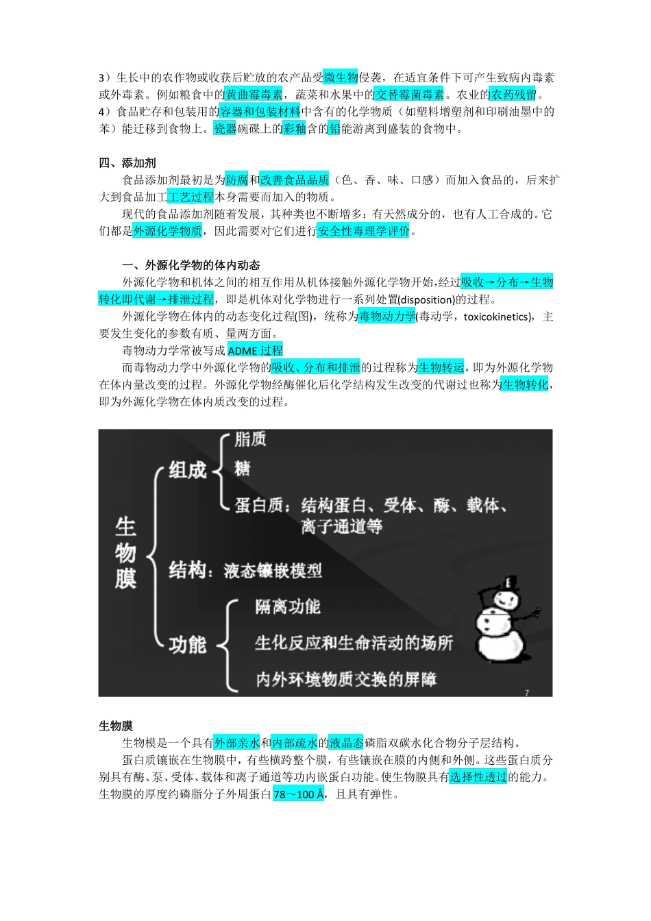 食品毒理学复习资料整理(1).pdf_第2页