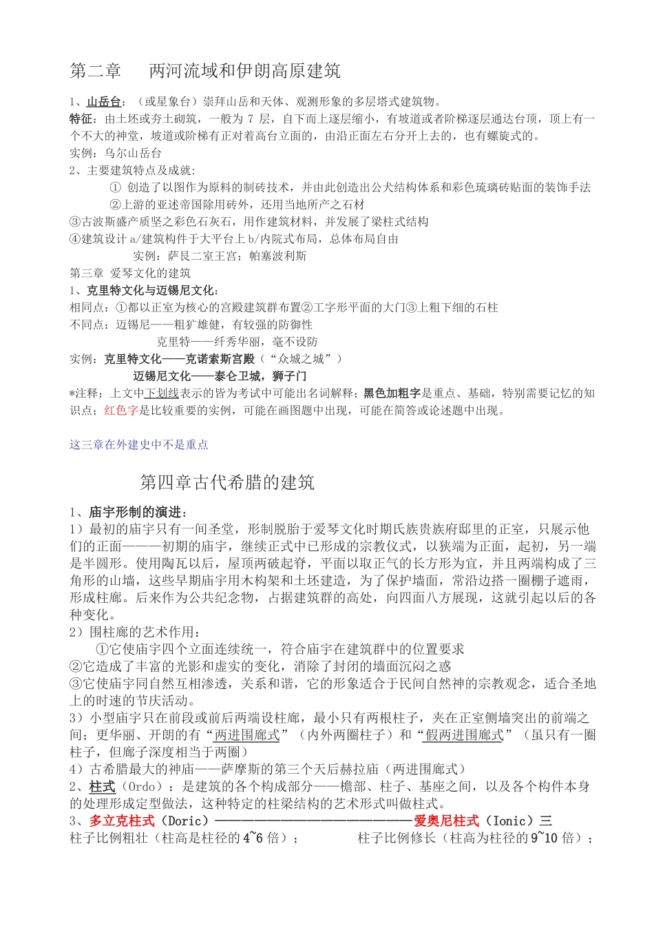 外国建筑史笔记[完整版].pdf_第2页