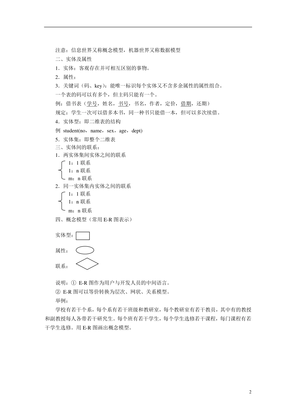 《数据库原理》知识点总结.pdf_第2页