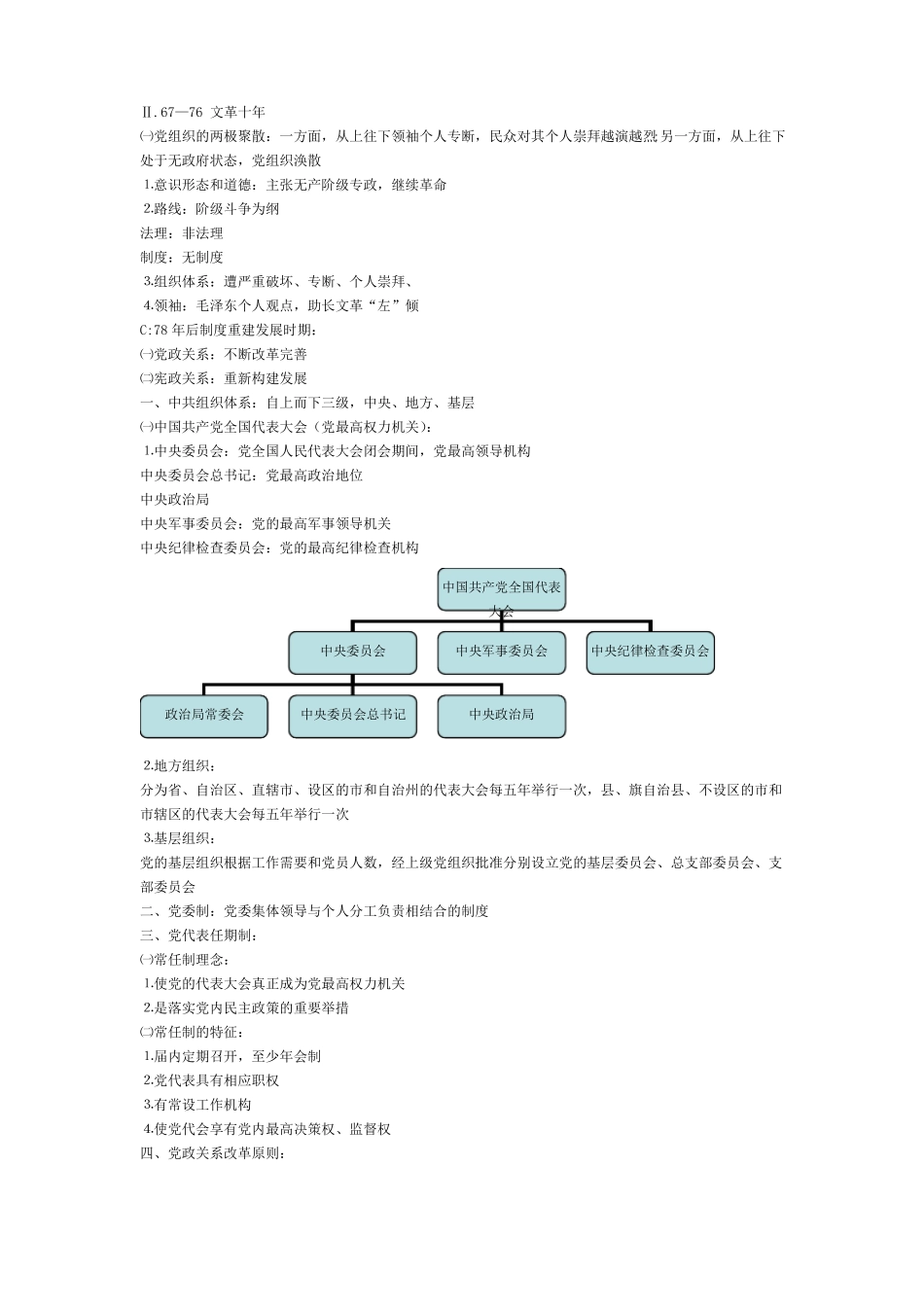当代中国政府与政治重点内容(2).pdf_第2页