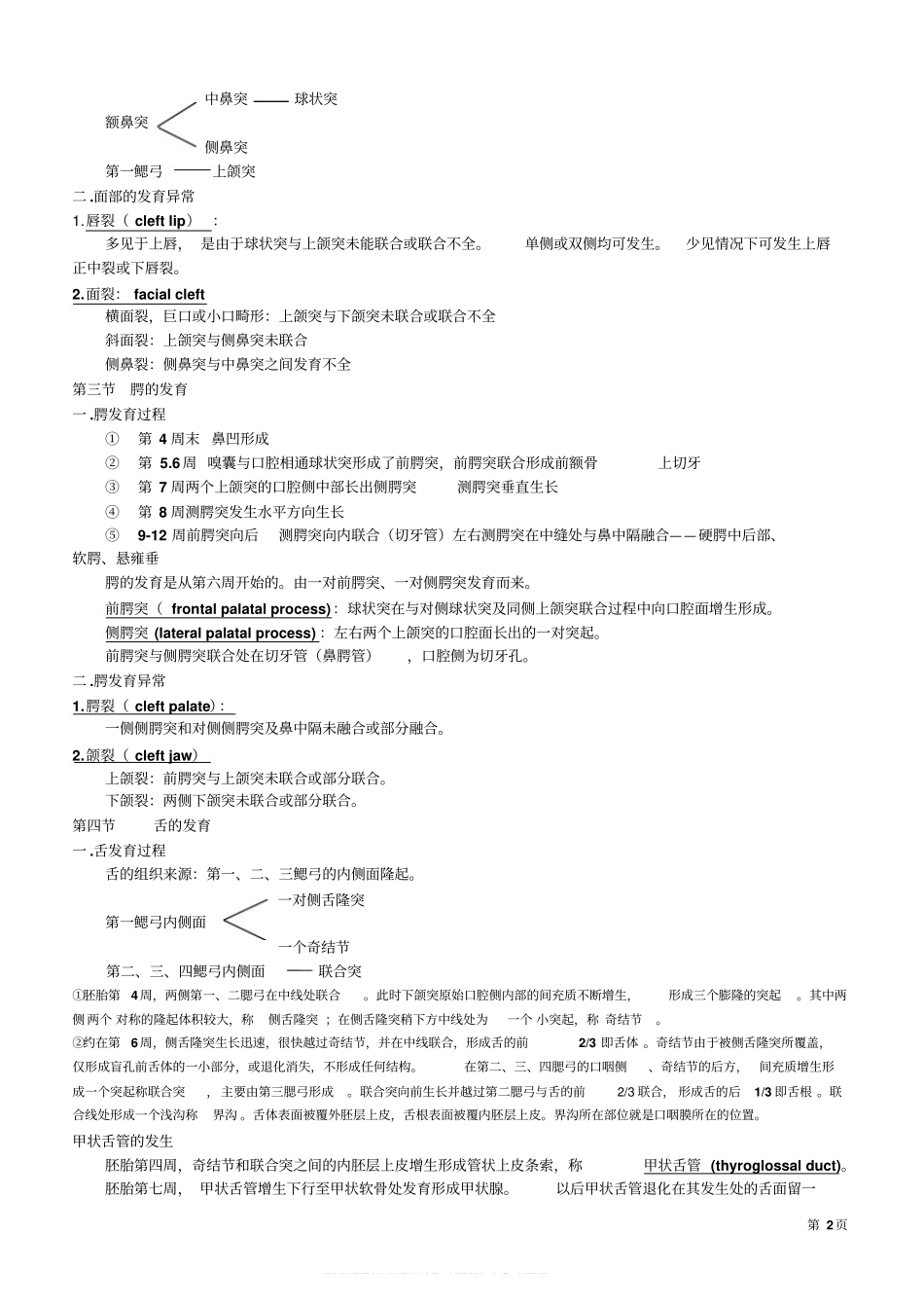 口腔组织病理学整理笔记.pdf_第2页