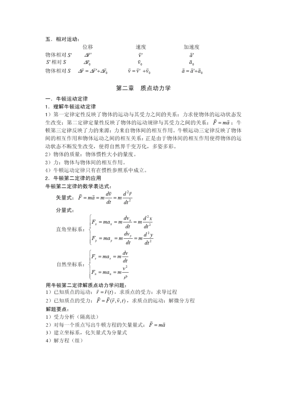 普通物理学复习总结.pdf_第3页
