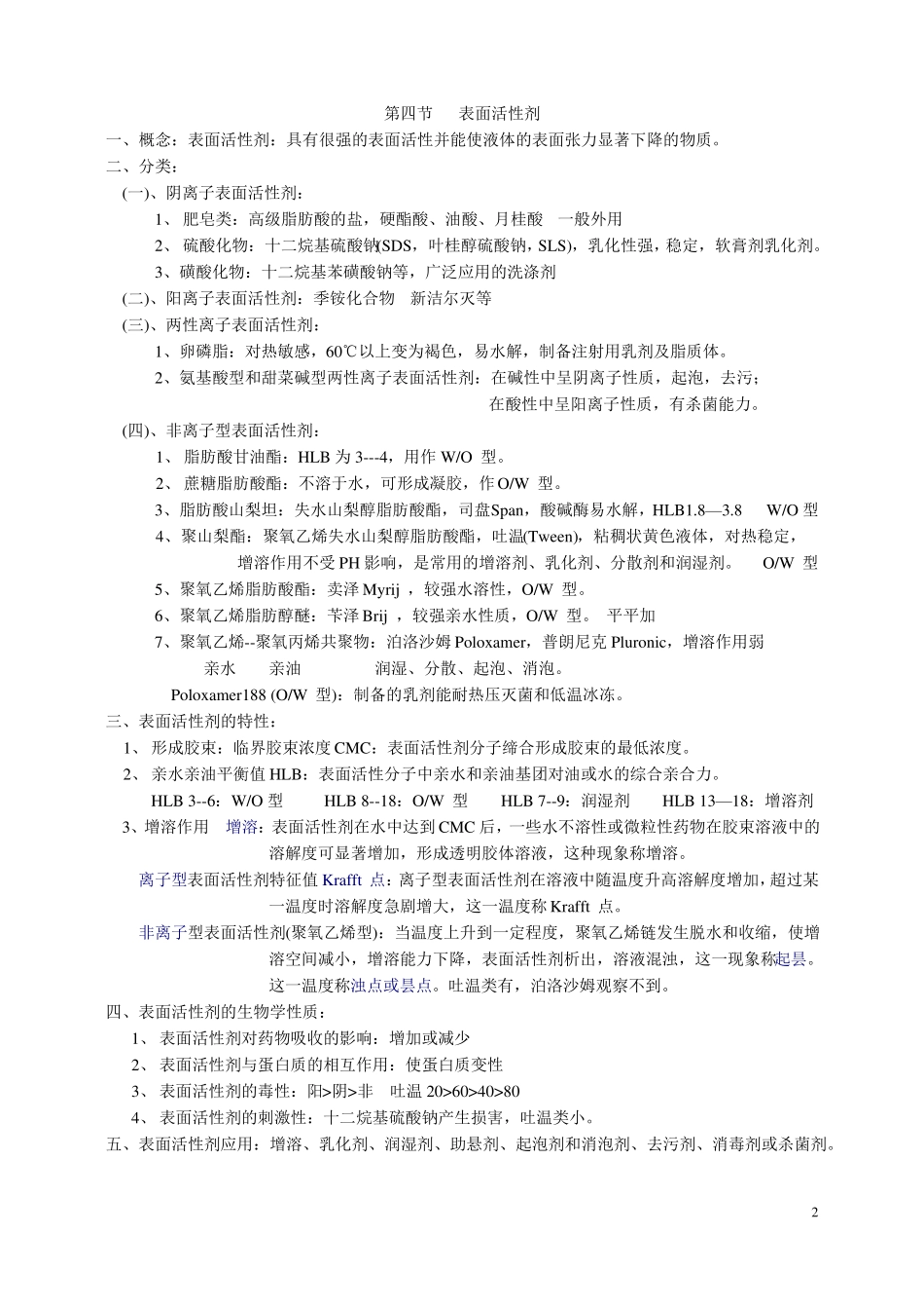 药剂学期末考试知识点总结.pdf_第2页