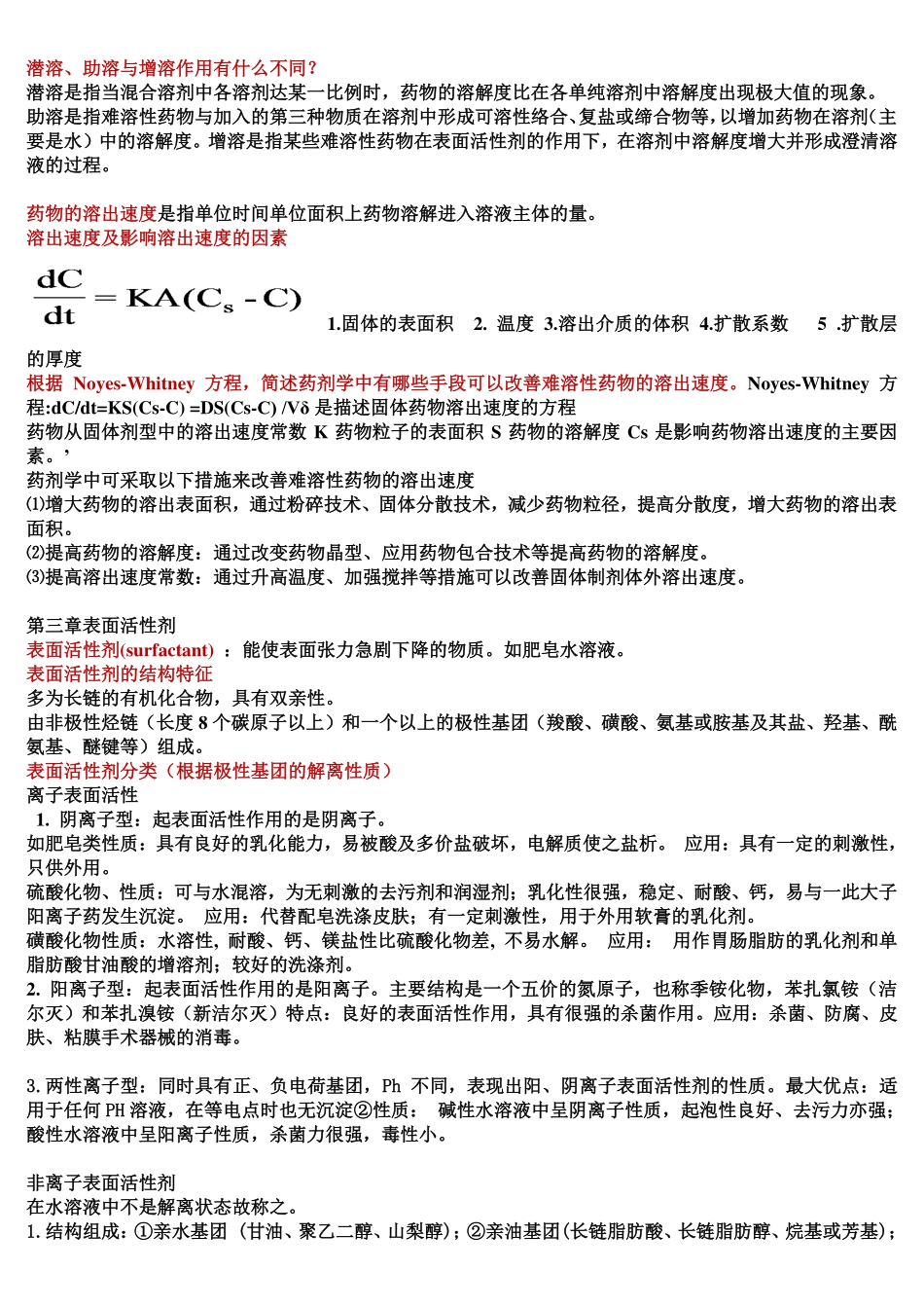 药剂学复习重点归纳-人卫版(1).pdf_第2页