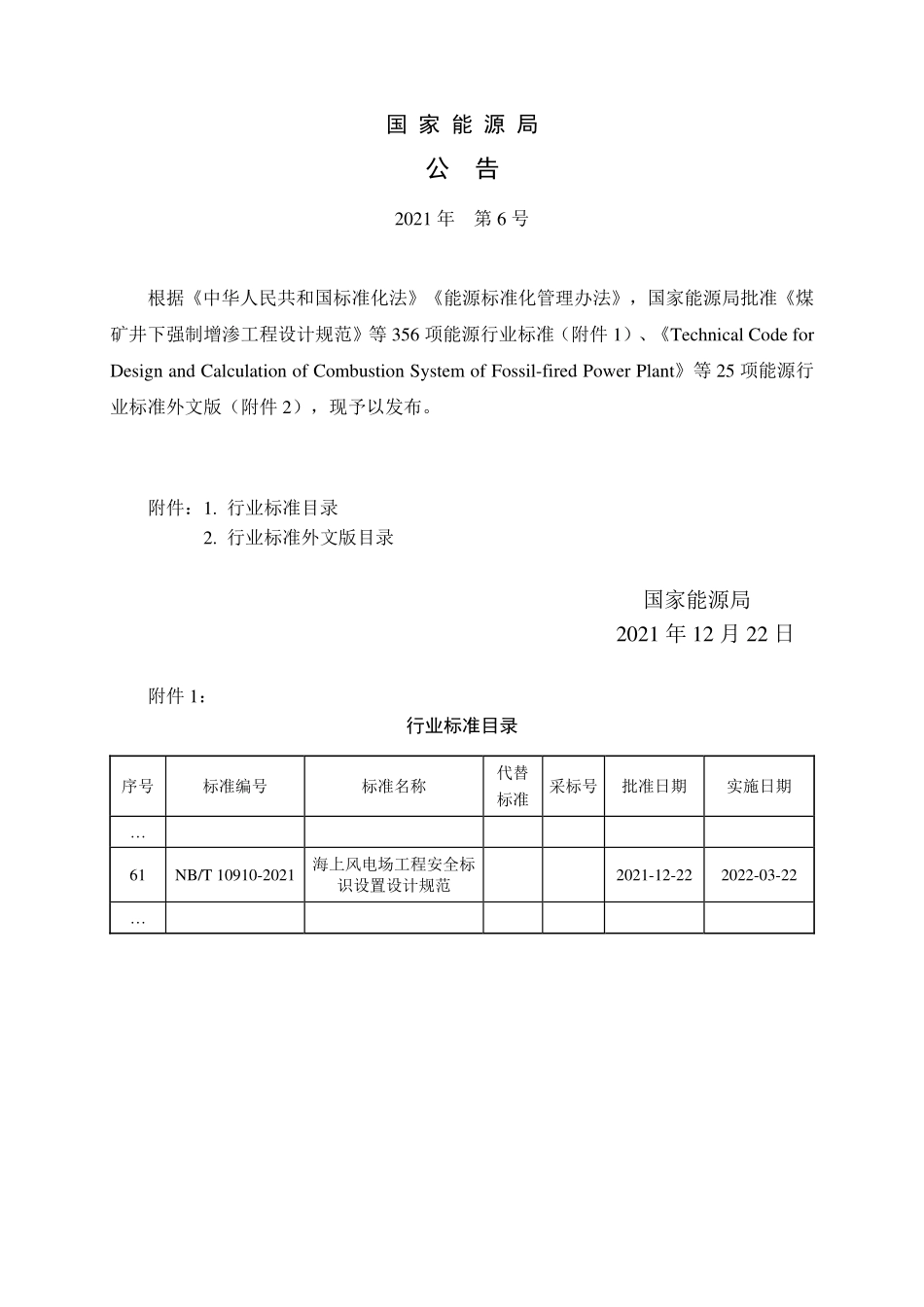 NBT 10910-2021 海上风电场工程安全标识设置设计规范.PDF_第3页