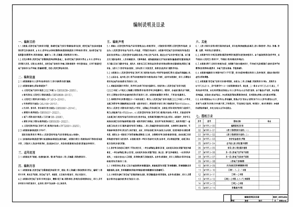 MYRF26J01A-二等人员掩蔽工程设计示例.pdf_第2页