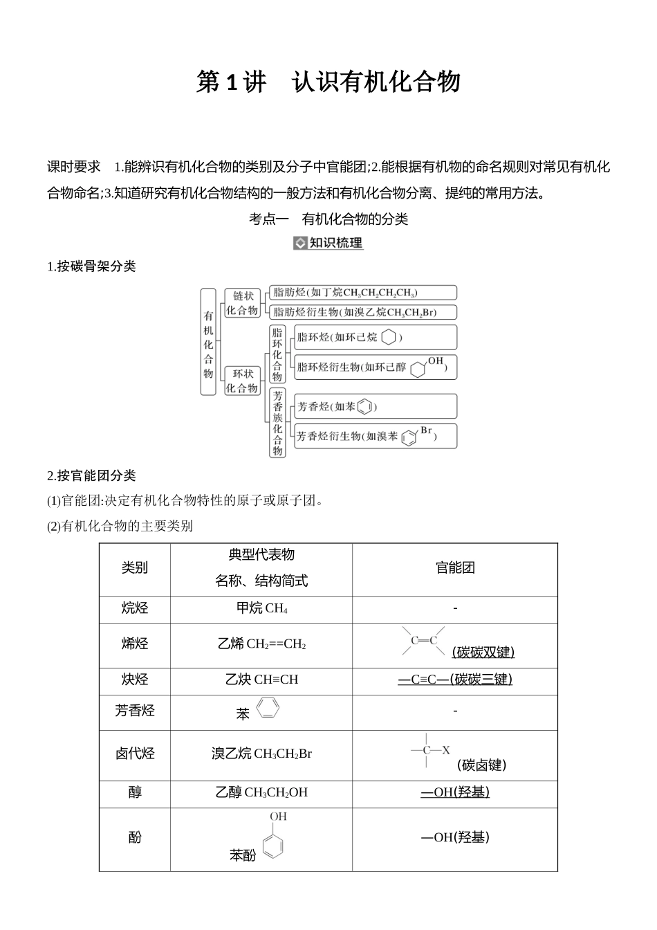 第1讲认识有机化合物.docx_第1页