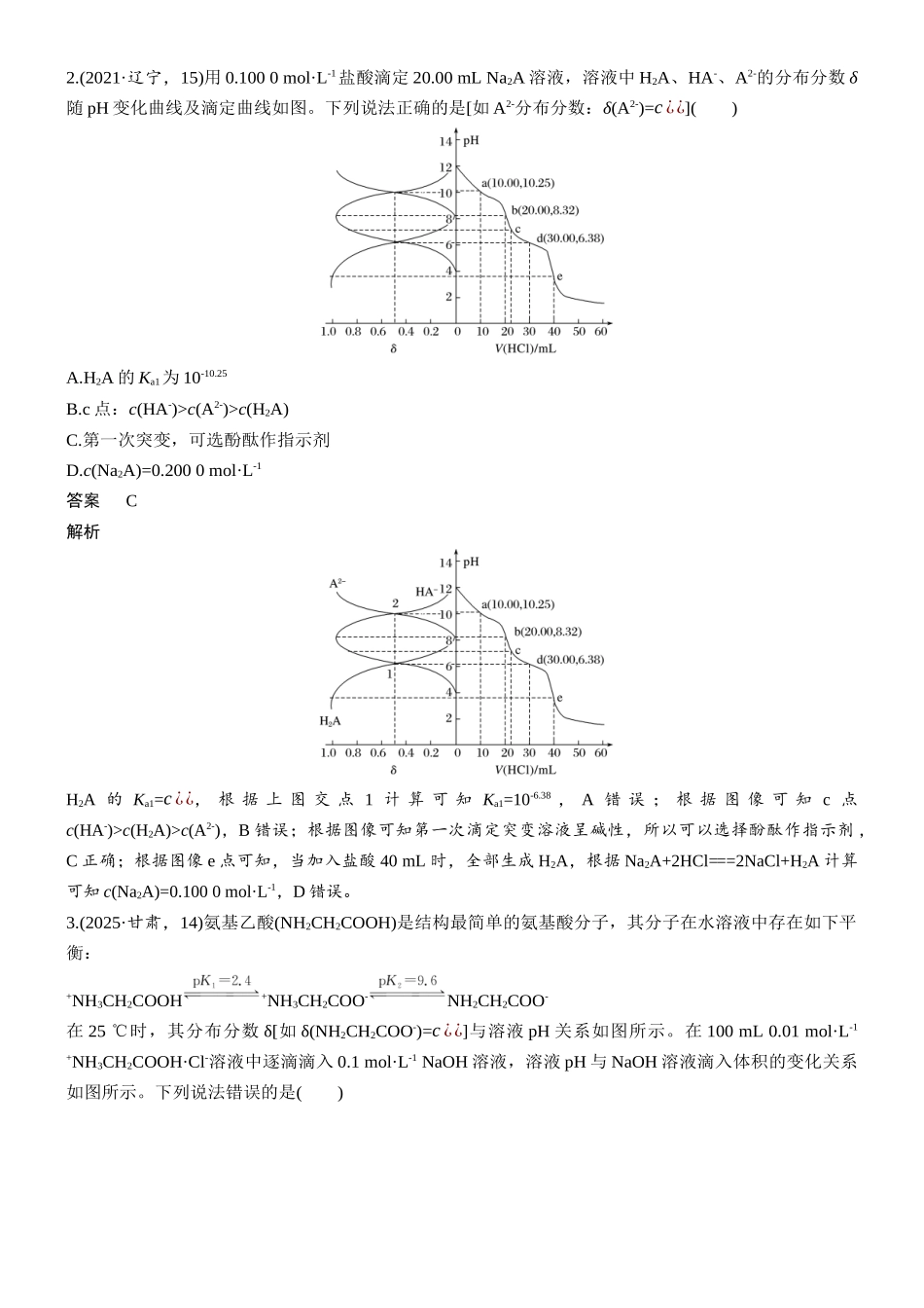第十二章热点强化16多曲线或多坐标轴图像分析.docx_第2页