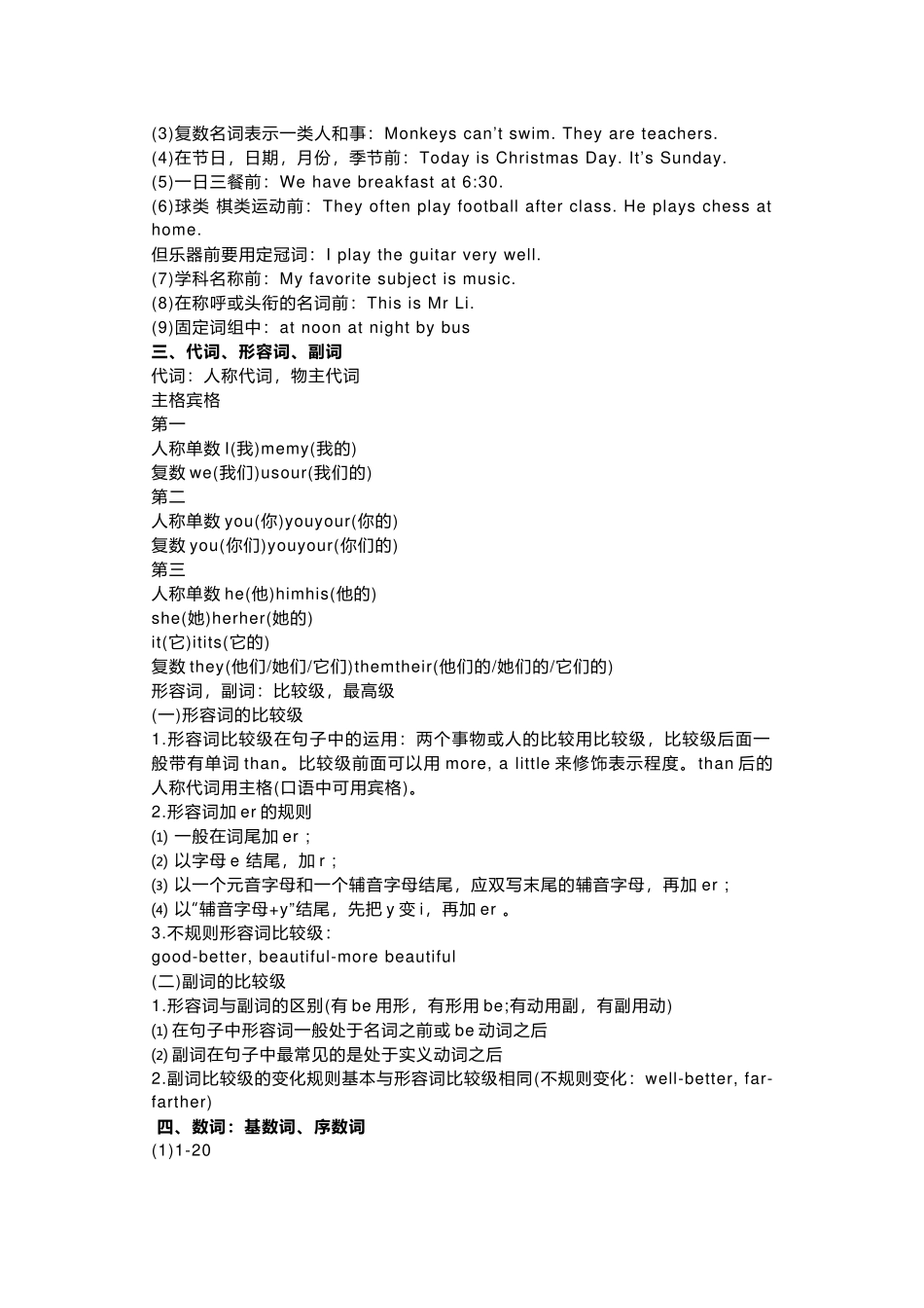小学英语听力语法知识.docx_第2页