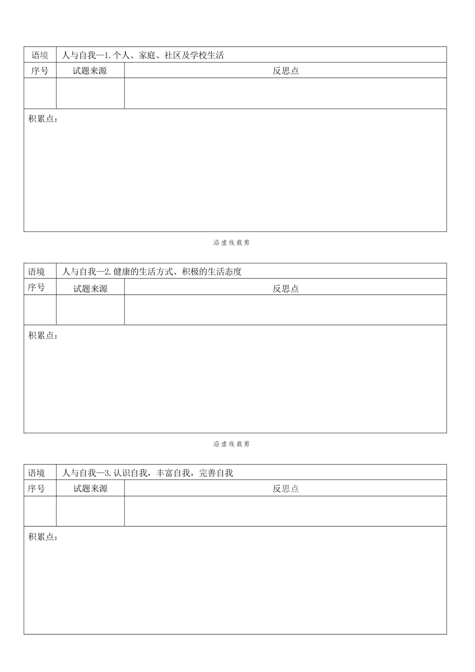 英语反思与自查表浙江Z20名校联盟(浙江名校新高考研究联盟)2027届高三年级第一次学情诊断暨返校考(8.20-8.22).pdf_第1页