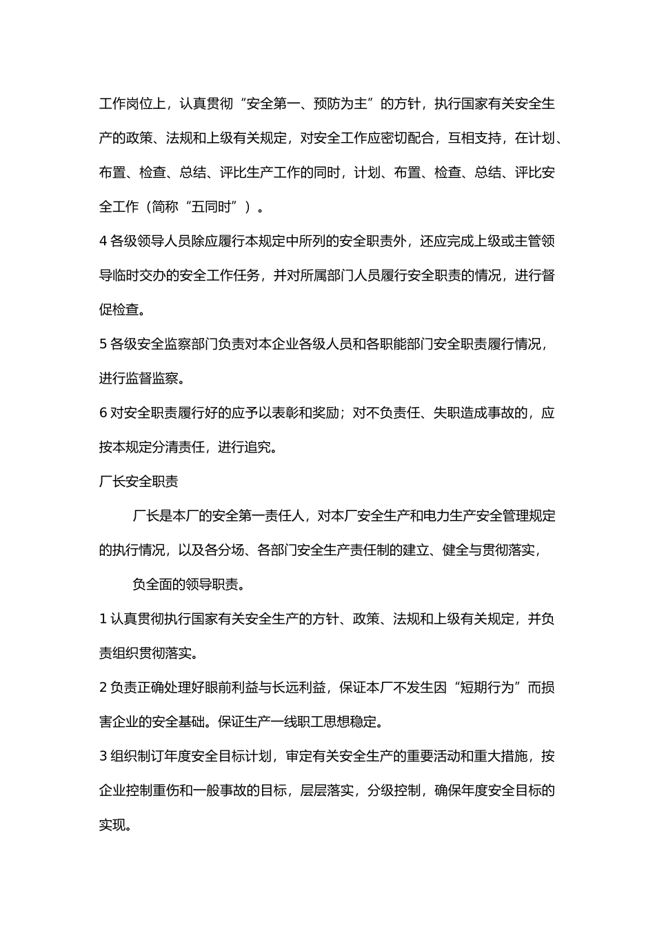 某水电厂安全生产责任制.docx_第2页