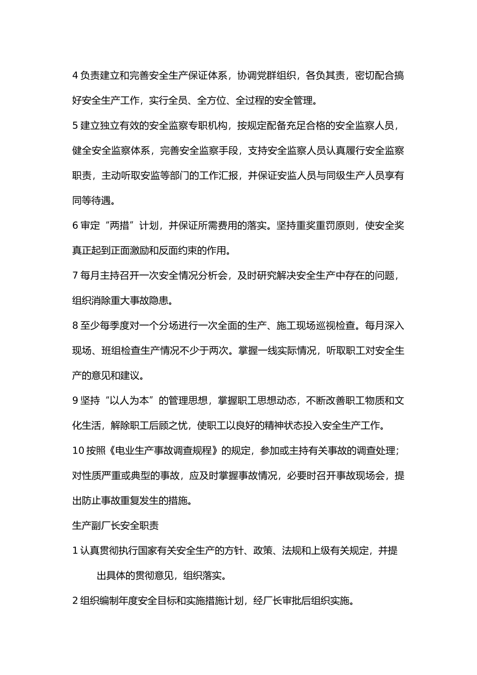 某水电厂安全生产责任制.docx_第3页