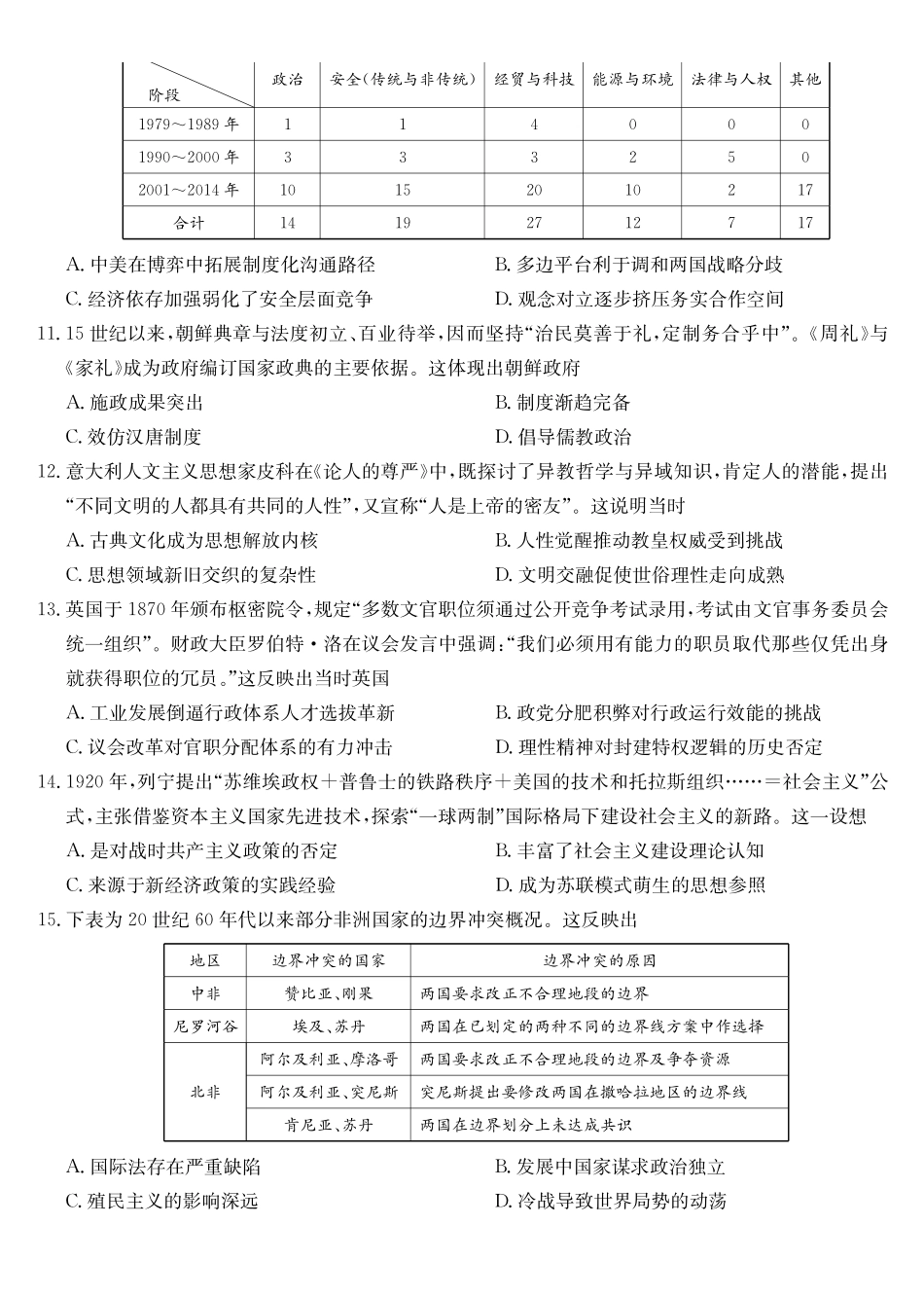 历史(下标W)湖北九师联盟2027届高三年级9月考试(下标9-1W)(9.3-9.4).pdf_第3页