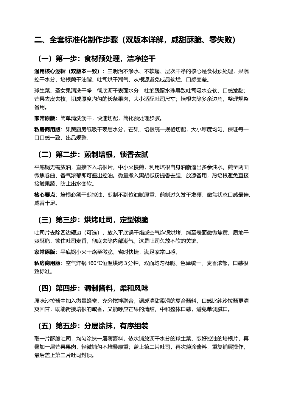 治愈系培根芒果三明治:咸香酥脆、果香清甜、解腻不腻、层次炸裂、零失败快手复刻指南.docx_第3页