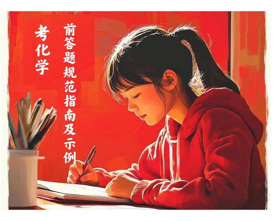 2026年高考化学考前答题规范指南以及示例.pdf_第1页