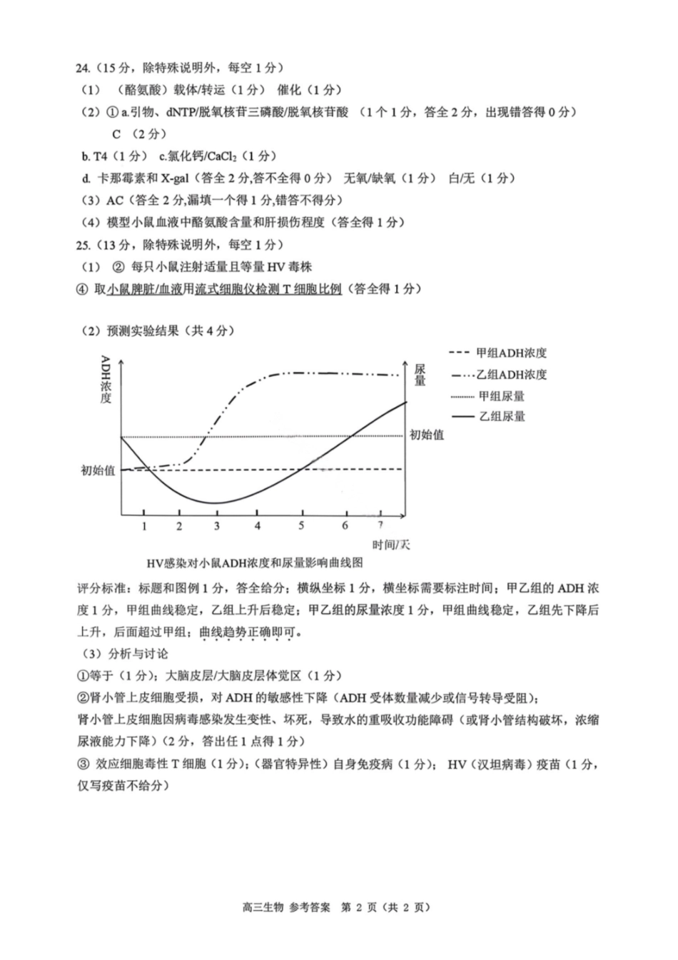 生物浙江浙南名校联盟2027届高三年级10月学科练习联考(10.5-10.7)(1).pdf_第2页