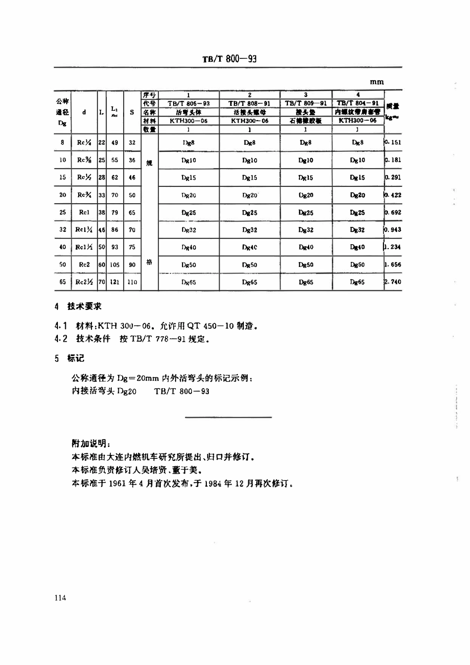 TBT 800-1993 内接活弯头.pdf_第2页