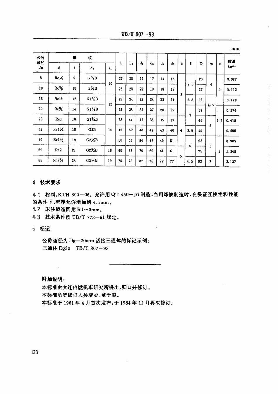 TBT 807-1993 活接三通体.pdf_第2页