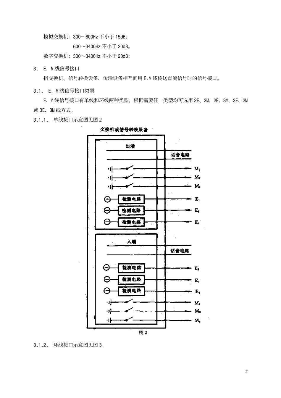 TBT 1693-1995 铁路电话交换网自动电话交换机的信号接口.pdf_第3页